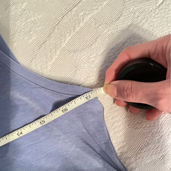 GAP Fit Blue Athletic Muscle Tee Size Medium - Picture 4 of 6